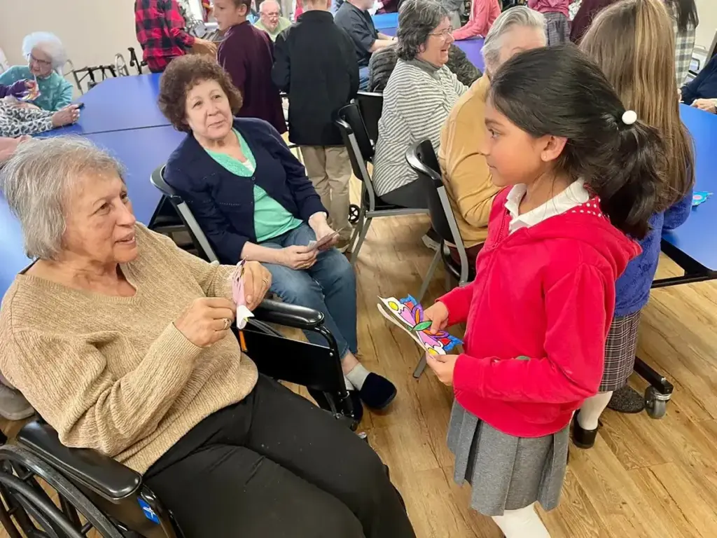 Sing for Seniors Project at Wilkes-Barre Academy