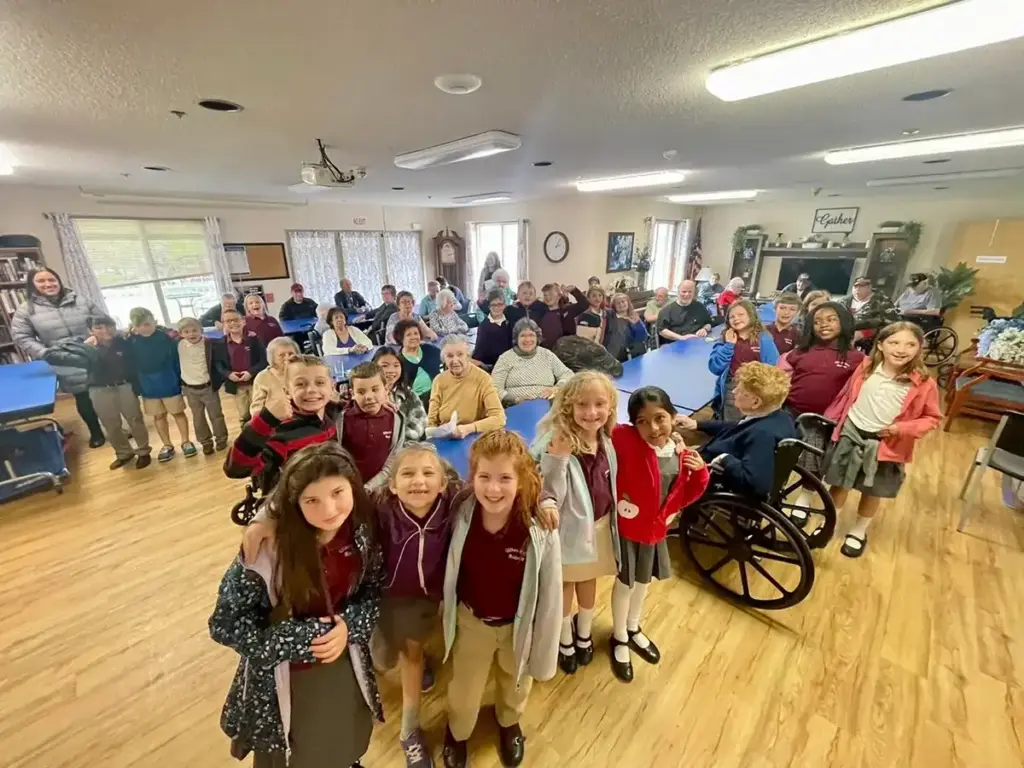 Sing for Seniors Project at Wilkes-Barre Academy